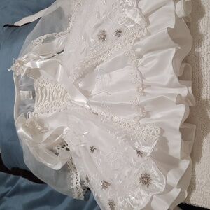 Elegant White Kids Formal Dress